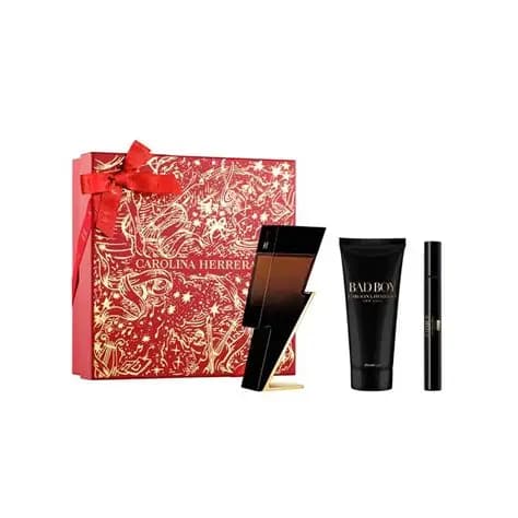Carolina Herrera Set Bad Boy EDP Elixir 100 ML + G/D 100 ML + EDP Elixir 10 ML (H)